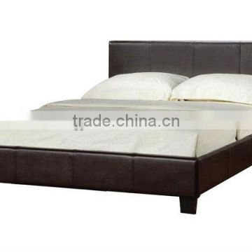 2013 best seller wooden pu faux leather bed