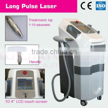 Q Switch Laser Machine Long Pulse Nd Yag Laser For Hair Removal And Vascular Removal Beauty Equipment Naevus Of Ota Removal