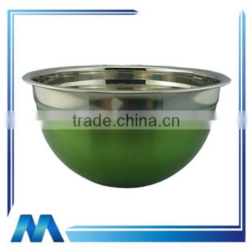 high quality mixing stainless steel salad bowl
