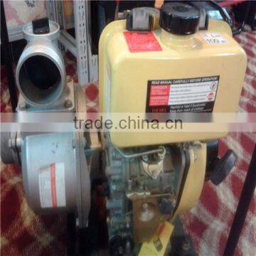 Fire,extingiushment or irrigation Application and Diesel Fuel high pressure 4inch diesel water pump