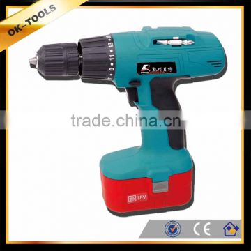 2014 new China wholesale alibaba supplier power tool manufacturer 18V electric cordless twin drill