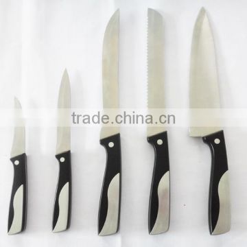 5pc new design stainless steel kitchen knife set
