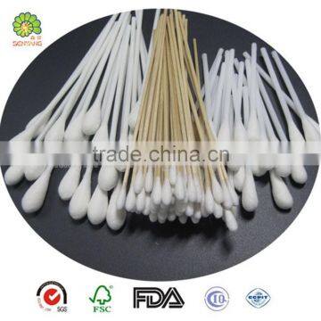 ear cleaning wood stick medical use cotton buds