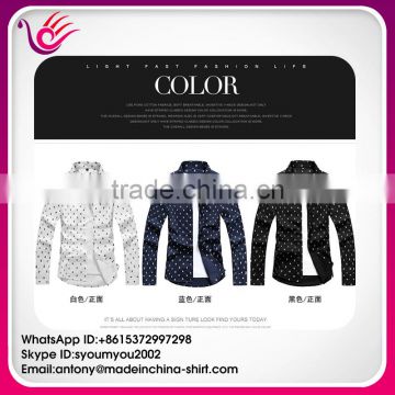 Fashion hot selling new 2016 ready stock colorful shirts