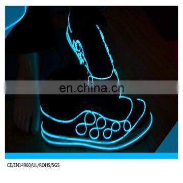 hot sale cheap el wire shoes luminous shoes on sale