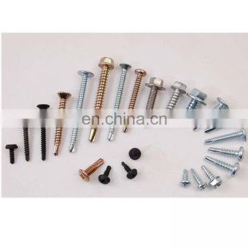 High quality heavy steel factory price screws for office chair metal ISO15482 phillip Csk head Drilling tail tapping screws