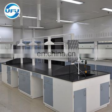 Solid Physical and Chemical Counter Top Laboratory Work Bench