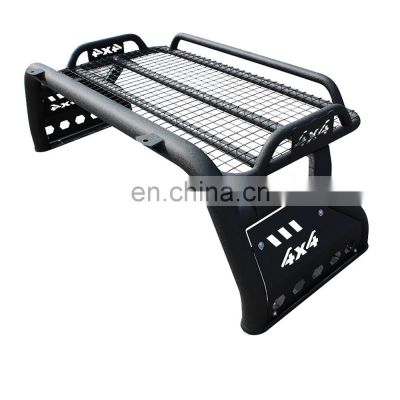 Hot sale Car accessories 4x4 Universal Pickup Roll Bar With Roof Rack for Toyota Hilux Vigo Ford Ranger F150