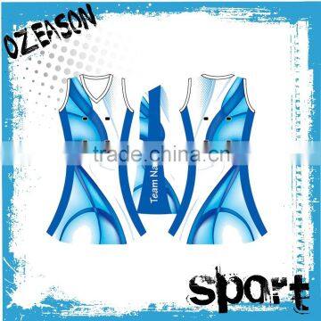 wholesale sublimation custom netball uniforms,cheap netball dress,pattern netball dress                        
                                                                                Supplier's Choice