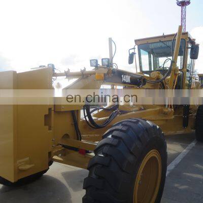 New caterpillar 140k motor grader for sale,100% USA made  caterpillar motor grader 140K road construction machine