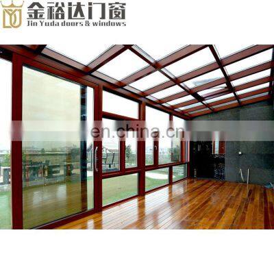 Sunroom Style Luxury Tempered Insulated Glass House/greenhouse Sunroom/ Aluminum Sun Room