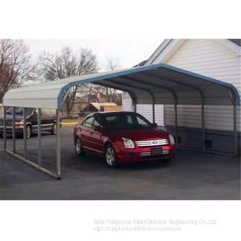 China prefabricated car shed garage steel structure building