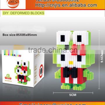 New and hot novel design plastic building blocks toys from manufacturer