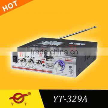 professional power amplifier YT-329A /remote control mp3 player
