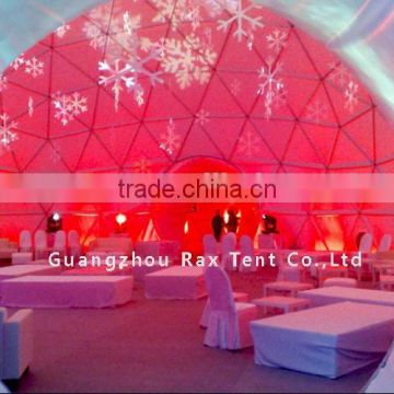 Geometric dome big steel event dome tent luxury outdoor zelte 6x6m indian wedding tent arabic tent with factory price
