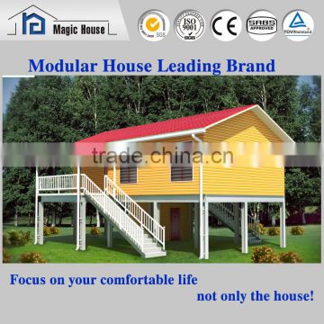 High quality china made prefab house with good performance in wind and earthquake proof