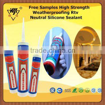 Free Sample High Strength Weatherproofing Rtv Neutral Silicone Sealant