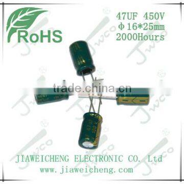 LF 47UF 100V 10*17mm aluminum electrolytic capacitor