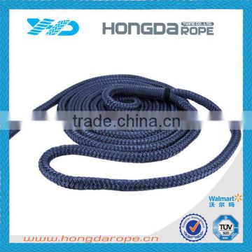 Sailing yacht china general purpose polyester double braided anchor rope