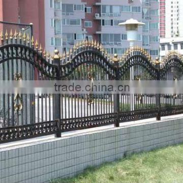 2013 Top-selling garden high quality iron fence