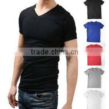 Custom Mens T-shirt Promotional Plain Cotton T-shirt