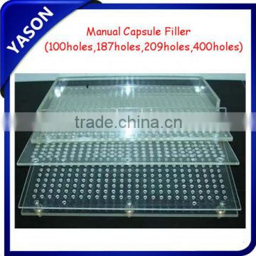Capsule Filling Machine Price with Tamping Tool 100Holes