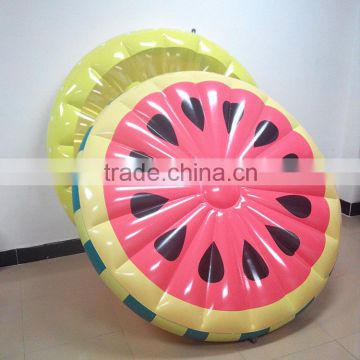 small quantity order available Watermelon Slice Island Inflatable Raft, inflatable watermelon pool float for sale