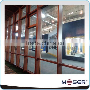 High quality wooden / timber curtain wall