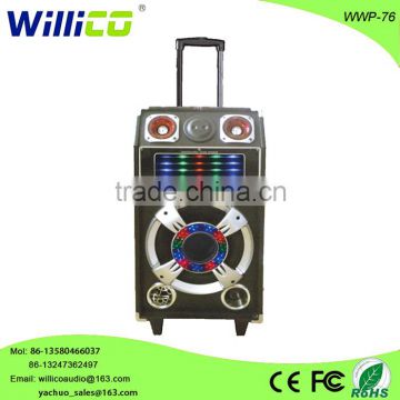 10" Portable trolley Hot Sale Speaker With Karaoke Function