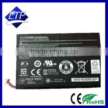 Genuine AP12D8K batteries 3.7V 27WH Li-ion laptop battery for Acer Iconia W510 W510P Series