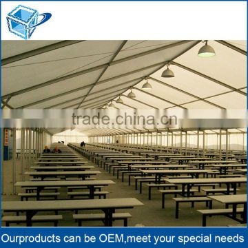 China wholesale cheap outdoor pvc kitchen tent large industrial 500 person food tent