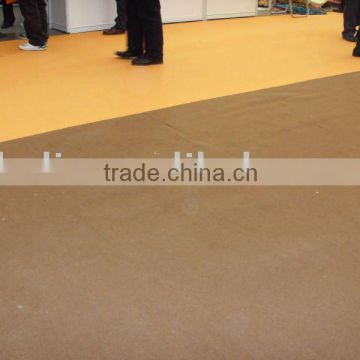 Needle Punched Nonwoven Plain Surface Exhibition Carpet