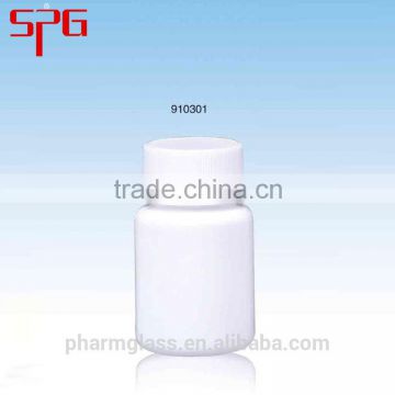 white HDPE plastic Bottles 30ml with caps