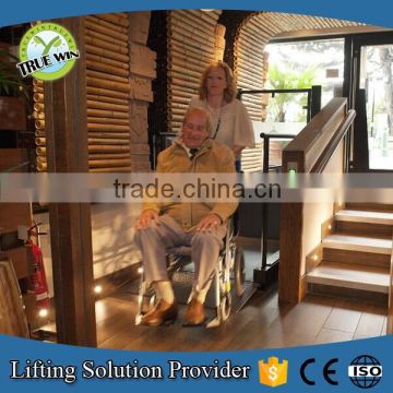Hydraulic platform lift/wheel chair lift for disabled