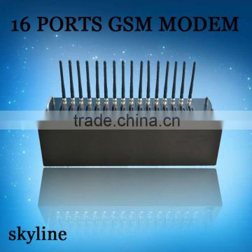 free software provided 16 Port GSM sms Modem q2303a gsm/gprs modem