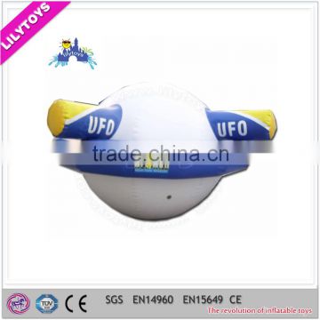 0.9mm plato pvc Inflatable Saturn water game for pool