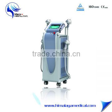 Portable SHR alma 808nm diode Laser device +ICE Super Skin Rejuvenation SHR OPT beauty equipment with CE certificate ICE4+