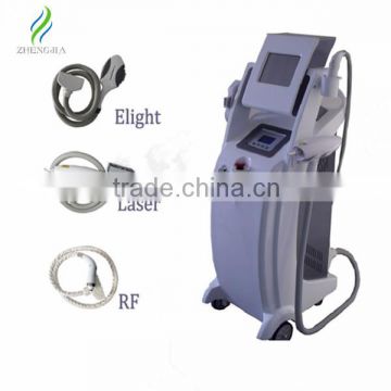 newest products multifunctional beauty equipment cooling Elight+laser+RF/SHR fast hair removal
