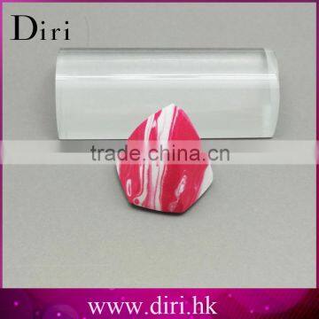 Hot sale Beauty Jewel shape cosmetic makeup puff Latex free Red Diamond cosmetic sponge blender wholesale