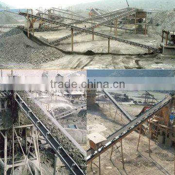 Coal Mineral Flat Inclined Rubber Belt Conveyor