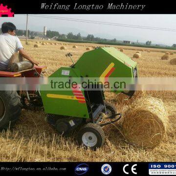Model 0850 CE approved manufacturer mini round hay baler for tractors