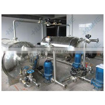 high quality beverage and milk UHT wind-round type fully automatic sterilizing machine