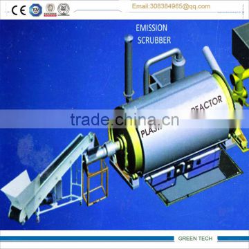 Plastic Special Pyrolysis Plant Getting High Quality Plastic Oil Without Wax 10tpd