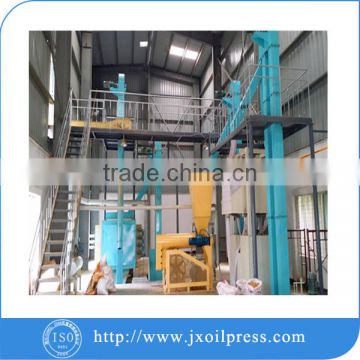 Whole line cottonseed oil production process