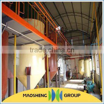 Hot sale physical refining rice bran oil refinery