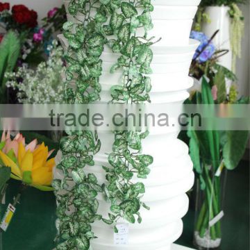 Dongguan Hx Artificial Autumn Oak Leaf For Decoration Artificial Hanging Rattan