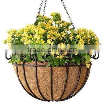 hanging basket with coco liner LMHP-2031