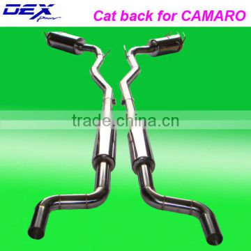 car tuning racing stainless steel 304 catback for Camaro