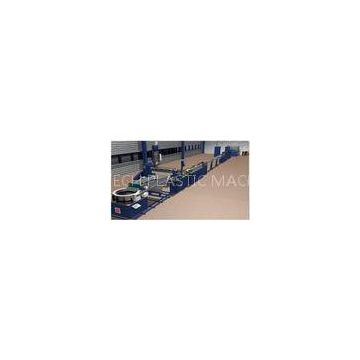 Flat Dripper Inlet Drip Irrigation Pipe Extrusion Line , 85kw Pipe Production Line