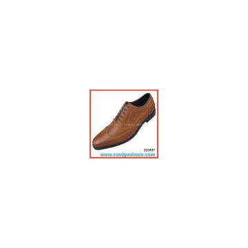 high end mens wholesale brown dress shoes china